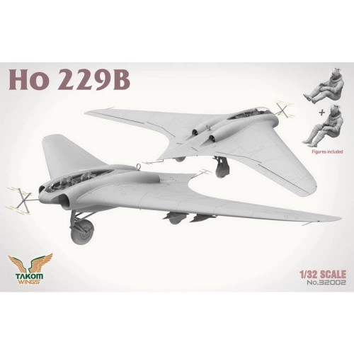 Samolot odrzutowy Horten Ho 229B 32002 Takom
