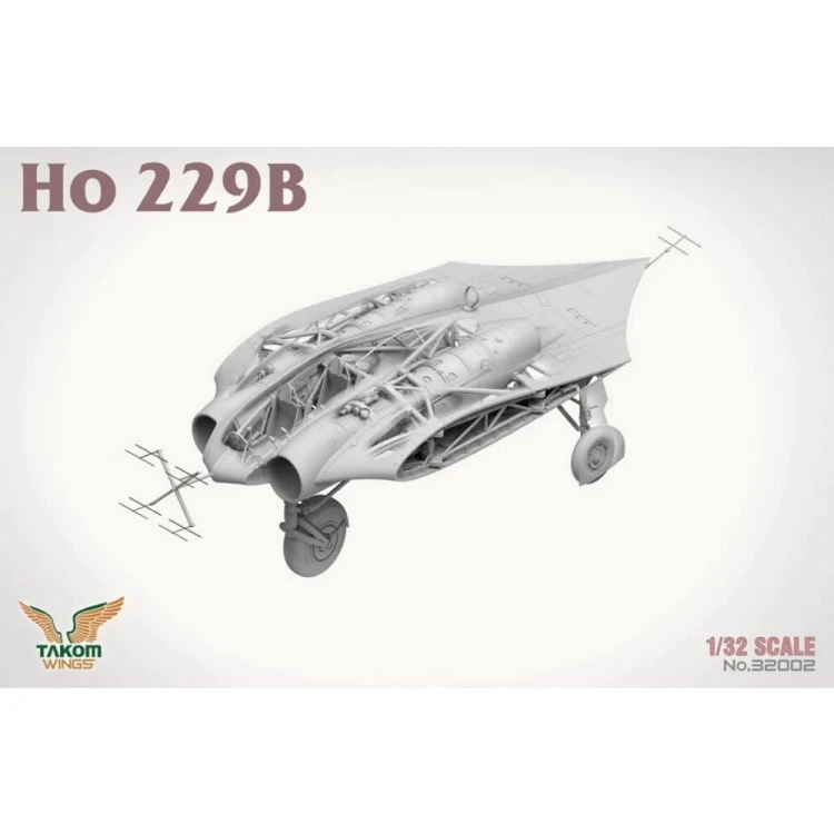 Samolot odrzutowy Horten Ho 229A & Ho 229B & Ho 229 Pilot 32001W Takom