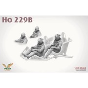 Samolot odrzutowy Horten Ho 229A & Ho 229B & Ho 229 Pilot 32001W Takom