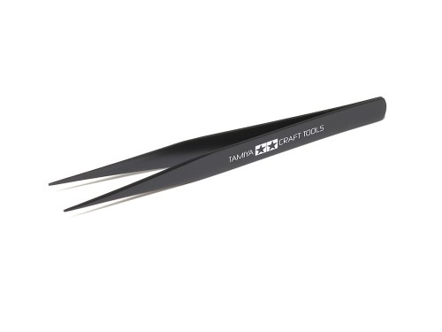 Pinceta pęseta prosta Straight Tweezers 74004 Tamiya