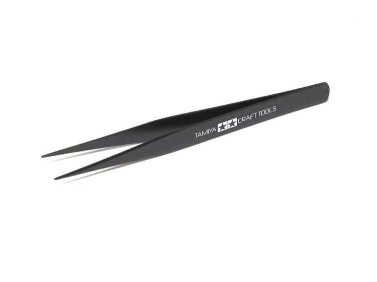 Pinceta pęseta prosta Straight Tweezers 74004 Tamiya