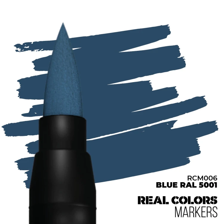 Marker RC Real Colors Blue RAL5001 RCM006 AK Interactive
