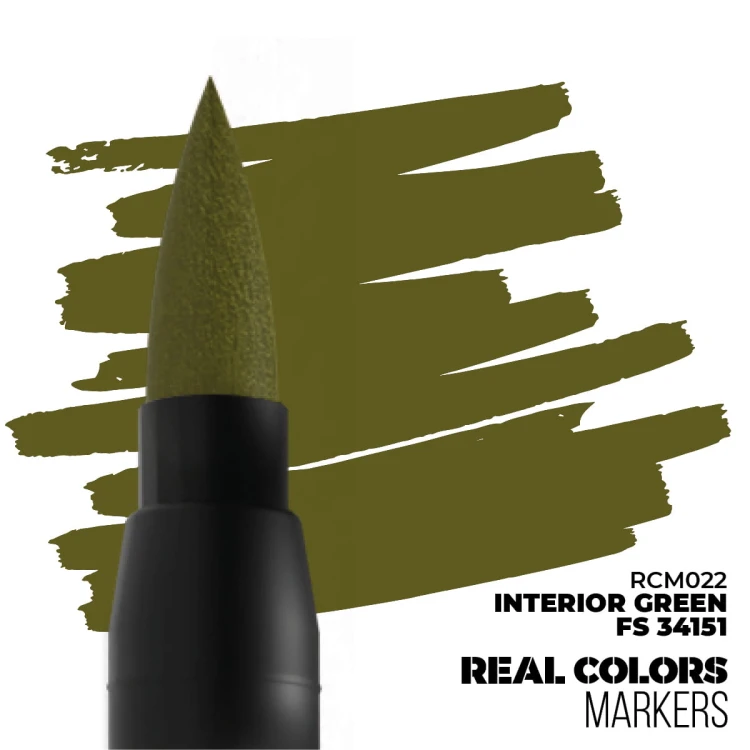 Marker RC Real Colors Interior Green FS34151 RCM022 AK Interactive