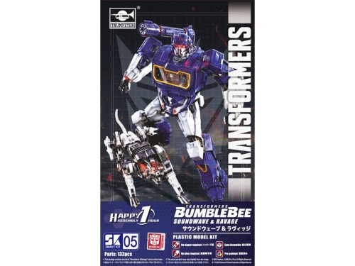 Transformers BumbleBee Soundwave & Ravage Smart Kit 05 03112 Trumpeter
