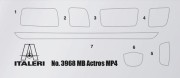 Mercedes Benz Actros MP4 Big Space Grand Prix Edition 3968 Italeri