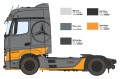 Mercedes Benz Actros MP4 Big Space Grand Prix Edition 3968 Italeri