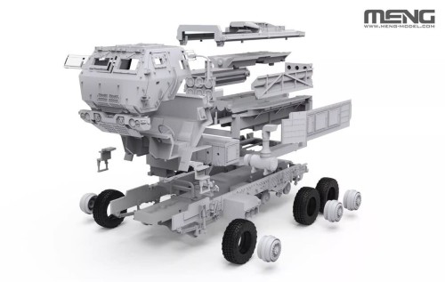 U.S. M142 HIMARS High Mobility Artillery Rocket System 72-004 Meng