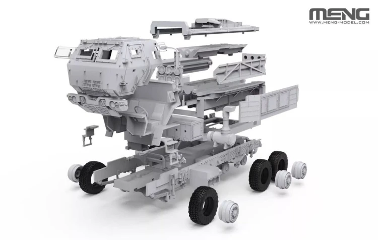 U.S. M142 HIMARS High Mobility Artillery Rocket System 72-004 Meng