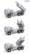U.S. M142 HIMARS High Mobility Artillery Rocket System 72-004 Meng