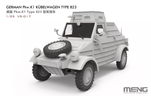 VW Volkswagen Type 823 Pkw.K1 Kubelwagen VS-017 Meng