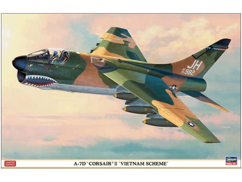 Samolot A-7D Corsair II Vietnam Scheme 07539 Hasegawa