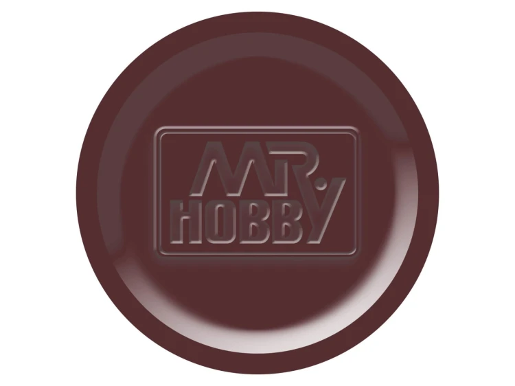 Farba akrylowa Aqueous Hobby Color Cocoa Brown (Hull Red) Semi-Gloss H017 Mr.Hobby