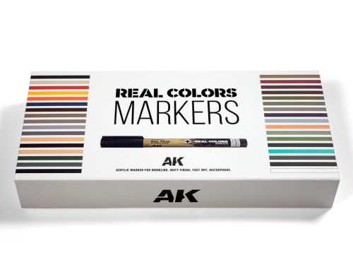 Markery RC Real Colors Markers Special Box 34szt. RCM150 AK Interactive
