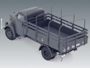 Ciężarówka wojskowa KHD S3000 35451 ICM