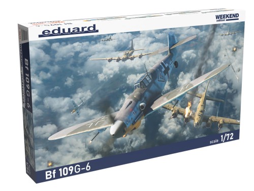 Samolot Messerschmitt Bf109 G-6 7475 Eduard