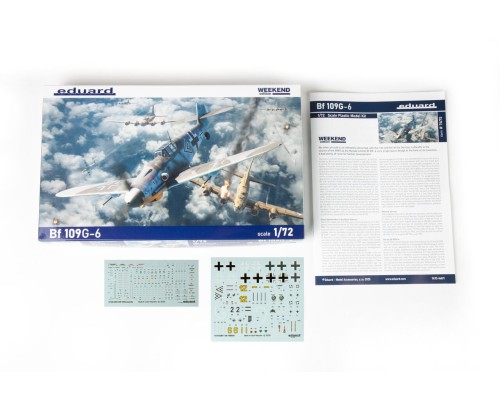 Samolot Messerschmitt Bf109 G-6 7475 Eduard