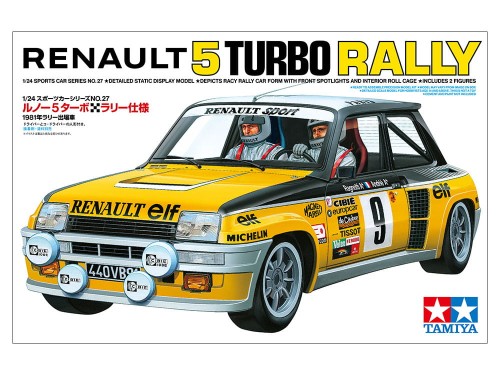 Renault 5 Turbo Rally 24027 Tamiya