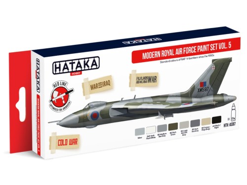 Zestaw farb akrylowych Modern Royal Air Force vol.5 HTK-AS97 Hataka