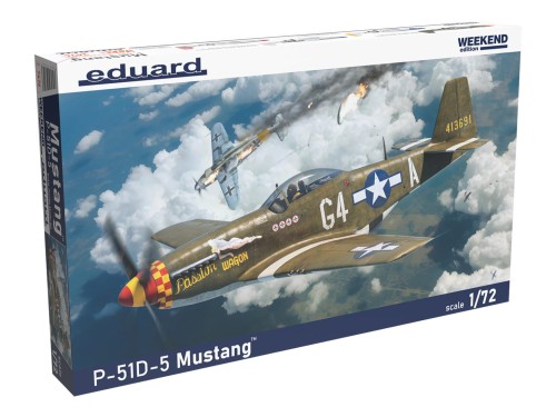 Samolot North American P-51D-5 Mustang 7476 Eduard