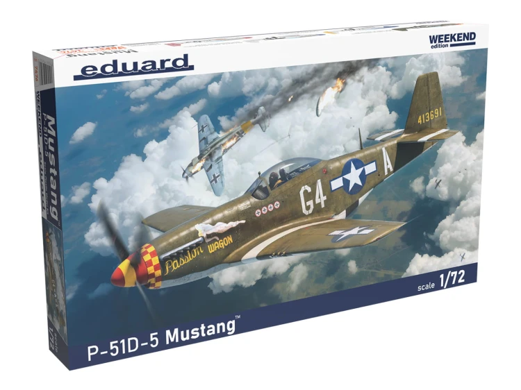 Samolot North American P-51D-5 Mustang 7476 Eduard