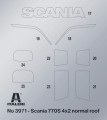 Scania 770S 4x2 Normal Roof Grey Cab 3971 Italeri
