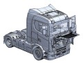 Scania 770S 4x2 Normal Roof Grey Cab 3971 Italeri