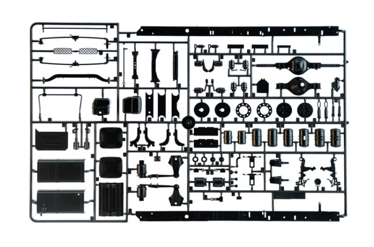 Scania 770S 4x2 Normal Roof Grey Cab 3971 Italeri