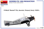 Samolot Junkers F13 Mid Prod. German, Polish, Swiss Service 48005 MiniArt