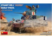 Czołg Stuart Mk.I Honey Early Production With Sun Shields 35423 MiniArt
