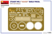 Czołg Stuart Mk.I Honey Early Production With Sun Shields 35423 MiniArt