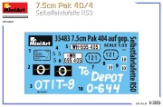 Działo samobieżne 7.5cm Pak 40/4 Selbstfahrlafette RSO 35483 MiniArt
