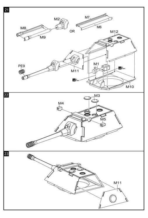 Czołg Landkreuzer P1000 Ratte UA72088 Modelcollect