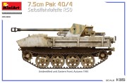 Działo samobieżne 7.5cm Pak 40/4 Selbstfahrlafette RSO 35483 MiniArt