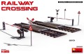 Przejazd kolejowy Railway Crossing 35666 MiniArt