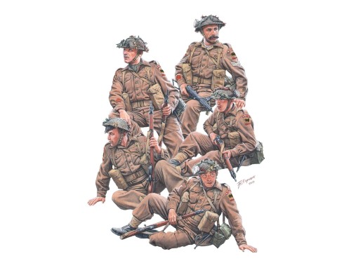 British Tank Riders NW Europe (Resin Heads) 35496 MiniArt