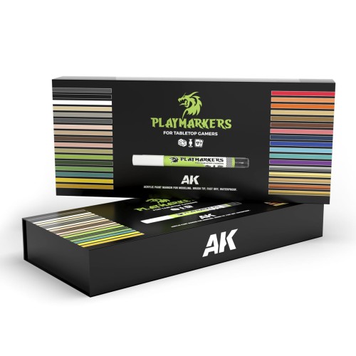 Markery Playmarkers Special Box 34szt. AKM150 AK Interactive