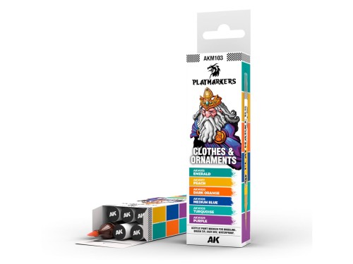 Markery Playmarkers Clothes & Ornaments AKM103 AK Interactive