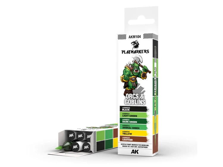 Markery Playmarkers Orcs & Goblins AKM104 AK Interactive