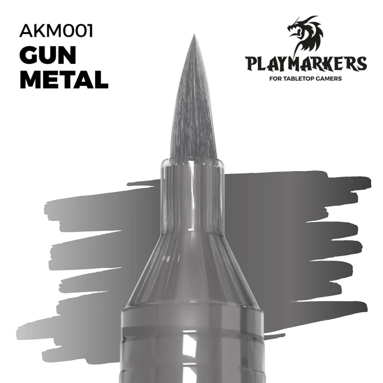 Marker Playmarkers Gun Metal AKM001 AK Interactive