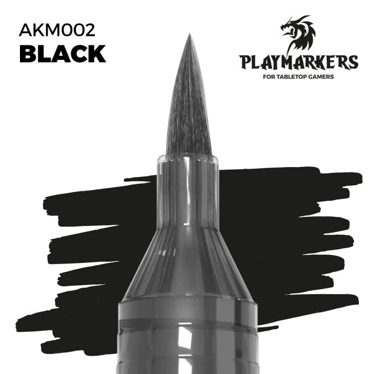 Marker Playmarkers Black AKM002 AK Interactive