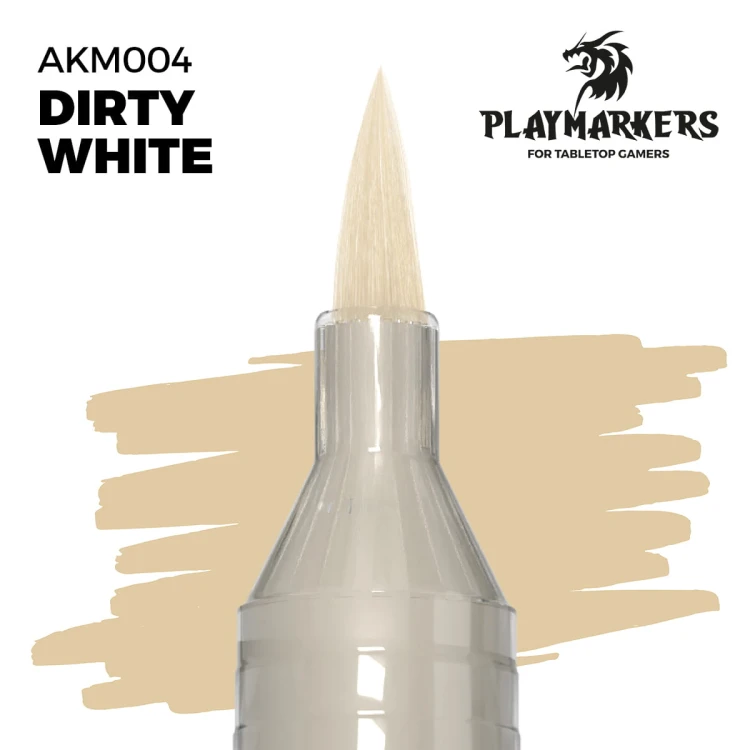 Marker Playmarkers Dirty White AKM004 AK Interactive