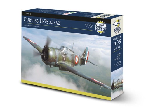 Samolot Curtiss H-75 A1/A2 70080 Arma Hobby