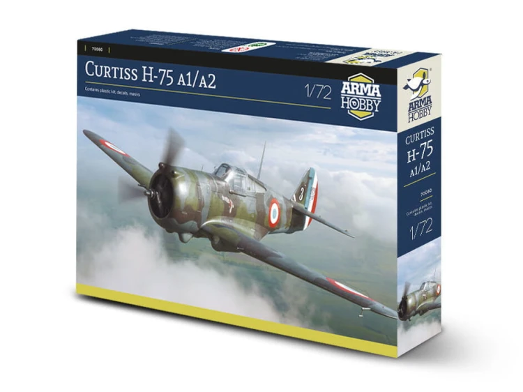 Samolot Curtiss H-75 A1/A2 70080 Arma Hobby