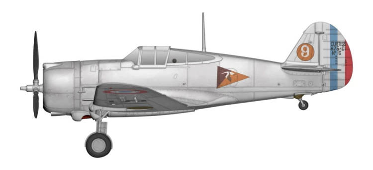 Samolot Curtiss H-75 A1/A2 70080 Arma Hobby