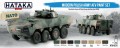 Zestaw farb akrylowych Modern Polish Army AFV HTK-BS72 Hataka