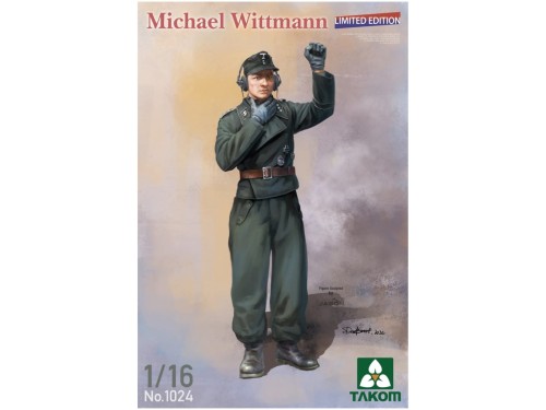 Figurka niemiecki dowódca Michael Wittmann 1024 Takom