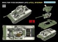 Czołg M4A3 76W VVSS Sherman Late Full Interior Standard Version RM-5135 RFM