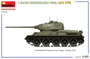Czołg T-34/85 Czechoslovak Prod. Late Type 37078 MiniArt
