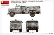 Ciężarówka wojskowa Opel Blitz German 3t Troop Carrier 3.6-36S 35453 MiniArt