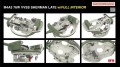Czołg M4A3 76W VVSS Sherman Late Full Interior Upgrade Version RM-5136 RFM